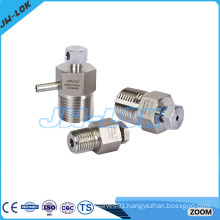 High pressure stainless steel bleed and purge valve manufacturer